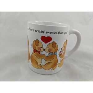 Applause Bear Coffee Mug Cup Theres Nothin Sweeter Than You 1985
